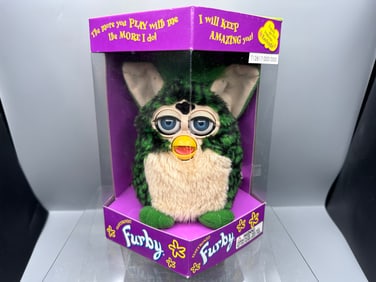 1999 Tiger Electronics Turtle Furby Sealed in Box - Generation 5