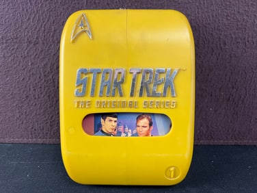 Star Trek Original Series Season 1 DVD Box Set in Yellow Hard Case