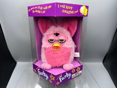 1999 Tiger Electronics Pink Flamingo Furby Sealed in Box - Generation 3