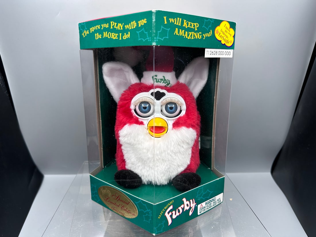 1999 Tiger Electronics Santa Furby Special Limited Edition Sealed in Box (1 of 5)