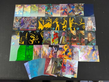 Non-Sport Trading Card Lot of Misc Inserts - Holos, Foils