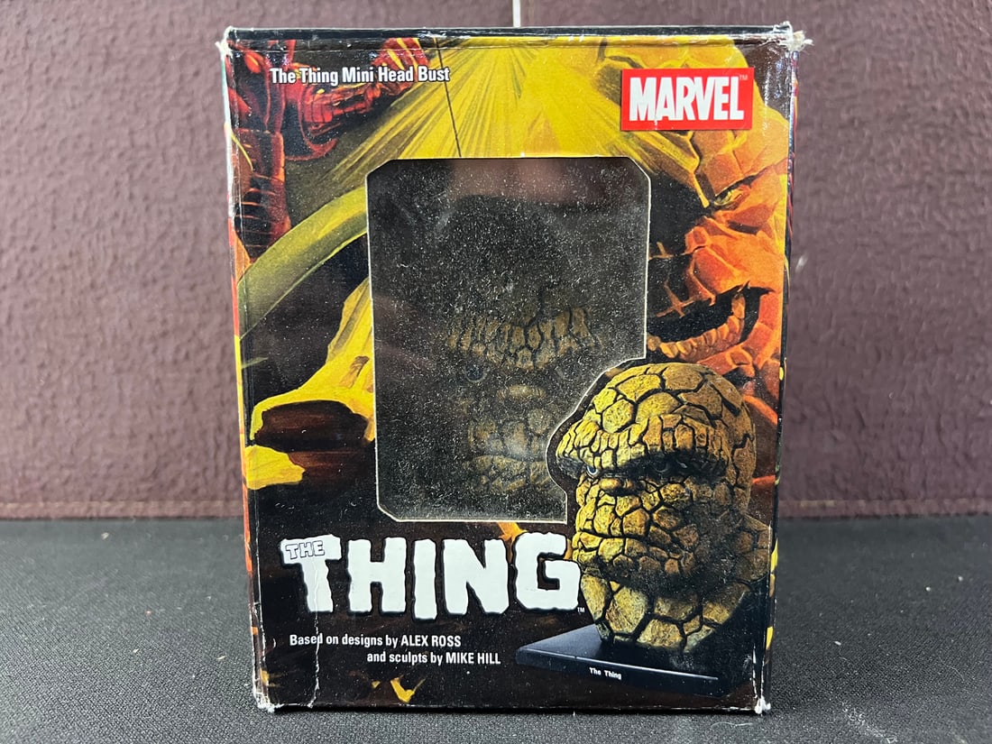 2006 Diamond Select Marvel The Thing Mini Head Bust #466/5000 (1 of 5)