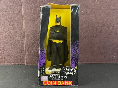 1991 Batman Returns Coin Bank