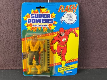 Custom Luke Cage/Power Man Action Figure - Painted over a 1984 Kenner Super Powers Superman with