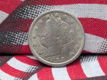 1888 Liberty Head V-Nickel - VF