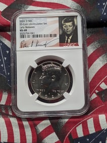2024-D Kennedy Half Dollar - NGC MS68 - Early Release w/ Signature Case