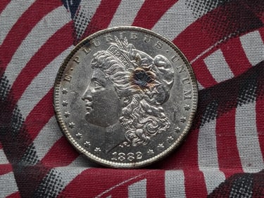 1882-O Morgan Silver Dollar