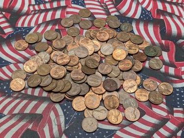 1 Lb. of 1981 & Earlier Copper Lincoln Memorial Cents