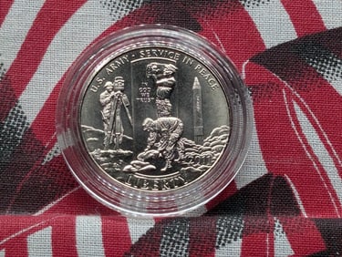 2011-D UNC U.S. Army Service Commemorative Half Dollar in Capsule