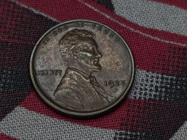 1922-D Lincoln Wheat Cent  - AU/UNC - NICE BROWN