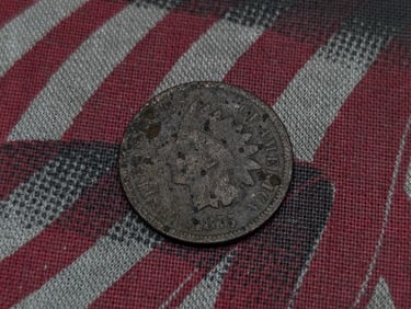 1875 Indian Head Cent