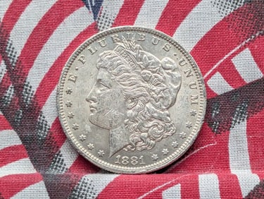1881-O Morgan Silver Dollar