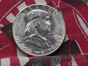 1949-S Franklin Silver Half Dollar