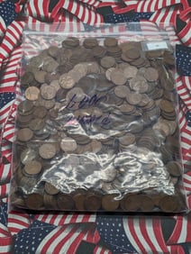 Bag of 1,000 Lincoln Wheat Cents