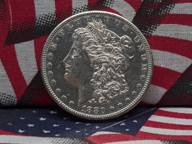 1880-S Morgan Silver Dollar