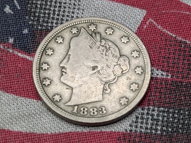 VG - 1883 Liberty Head V-Nickel w/ Cents