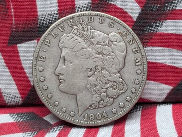 1904-S Morgan Silver Dollar - VF