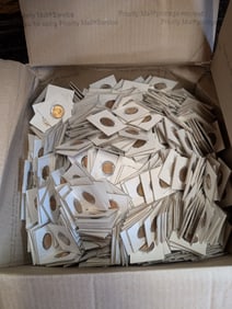 Big Box of 16.04 Lbs. of 1960's & 1970's Mexico 5 Centavos Coins