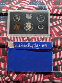 1970-S United States Proof Set w/ OGP - Includes 40% Silver Kennedy Half Dollar