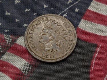 1881 Indian Head Cent - XF+