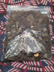 Bag of 1,000 Lincoln Wheat Cents
