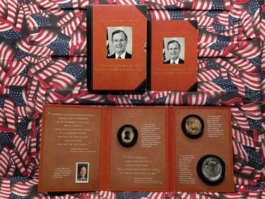 2020 Coin & Chronicles Set in OGP w/ COA - George Herbert Walker Bush - Includes 2020 Presidential