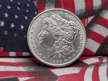 1884-O Morgan Silver Dollar