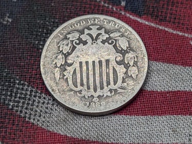 1868 Shield Nickel