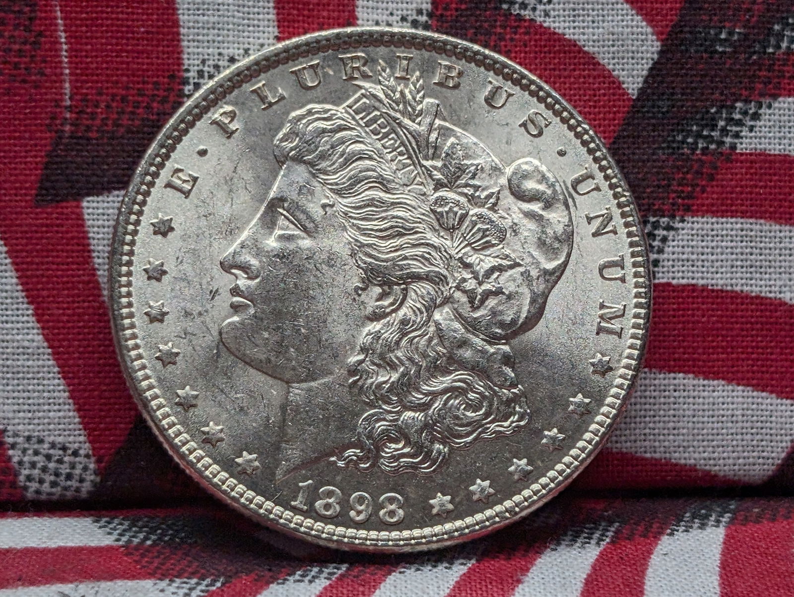 1898-P Morgan Silver Dollar - GEM BU (1 of 2)