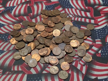 1 Lb. of 1981 & Earlier Copper Lincoln Memorial Cents