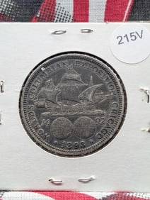 1893 Columbus Exposition Commemorative Half Dollar