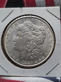 1887 Morgan Dollar
