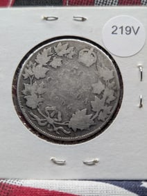 1906 Canada Half Dollar 92.5% Silver