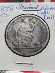 1878-O Seated Liberty Half Dollar