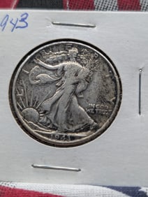 1943 Walking Liberty Half Dollar