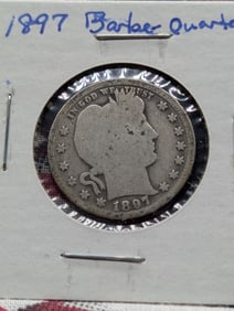 1897 Barber Quarter