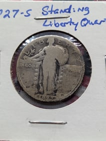1927-S Standing Liberty Quarter