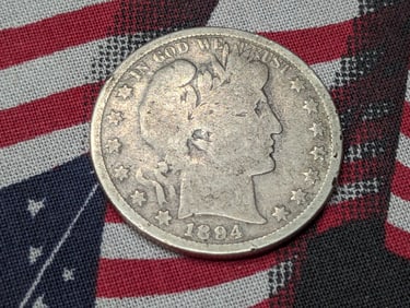 1894 Barber Silver Half Dollar