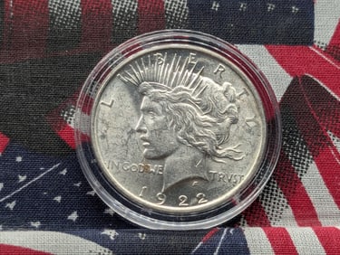 1922-D Peace Dollar