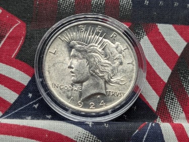 1924 Peace Dollar