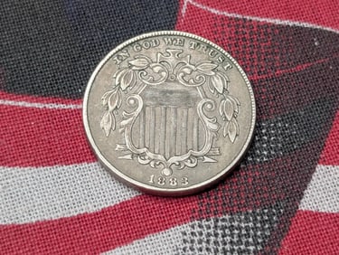 1883 Shield Nickel - XF