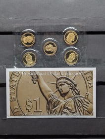 Presidential Dollar Collection in Gem Proof Condition