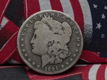 1894-O Morgan Silver Dollar