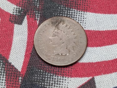GOOD+ - 1866 Indian Head Cent