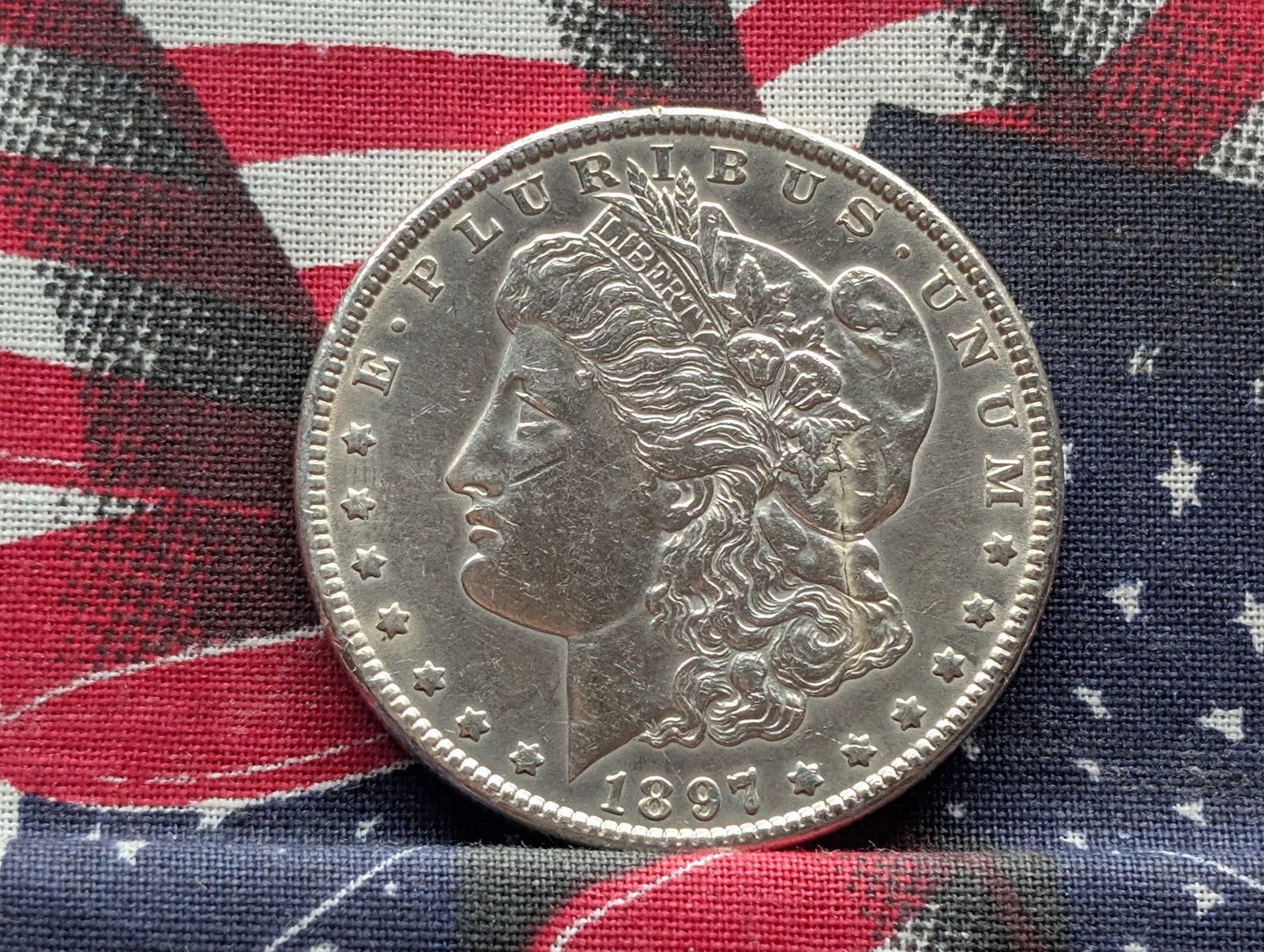 1897 Morgan Silver Dollar: 1897 Morgan Silver Dollar