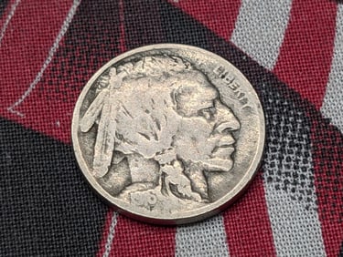 1916-D Indian Head Buffalo Nickel - VG