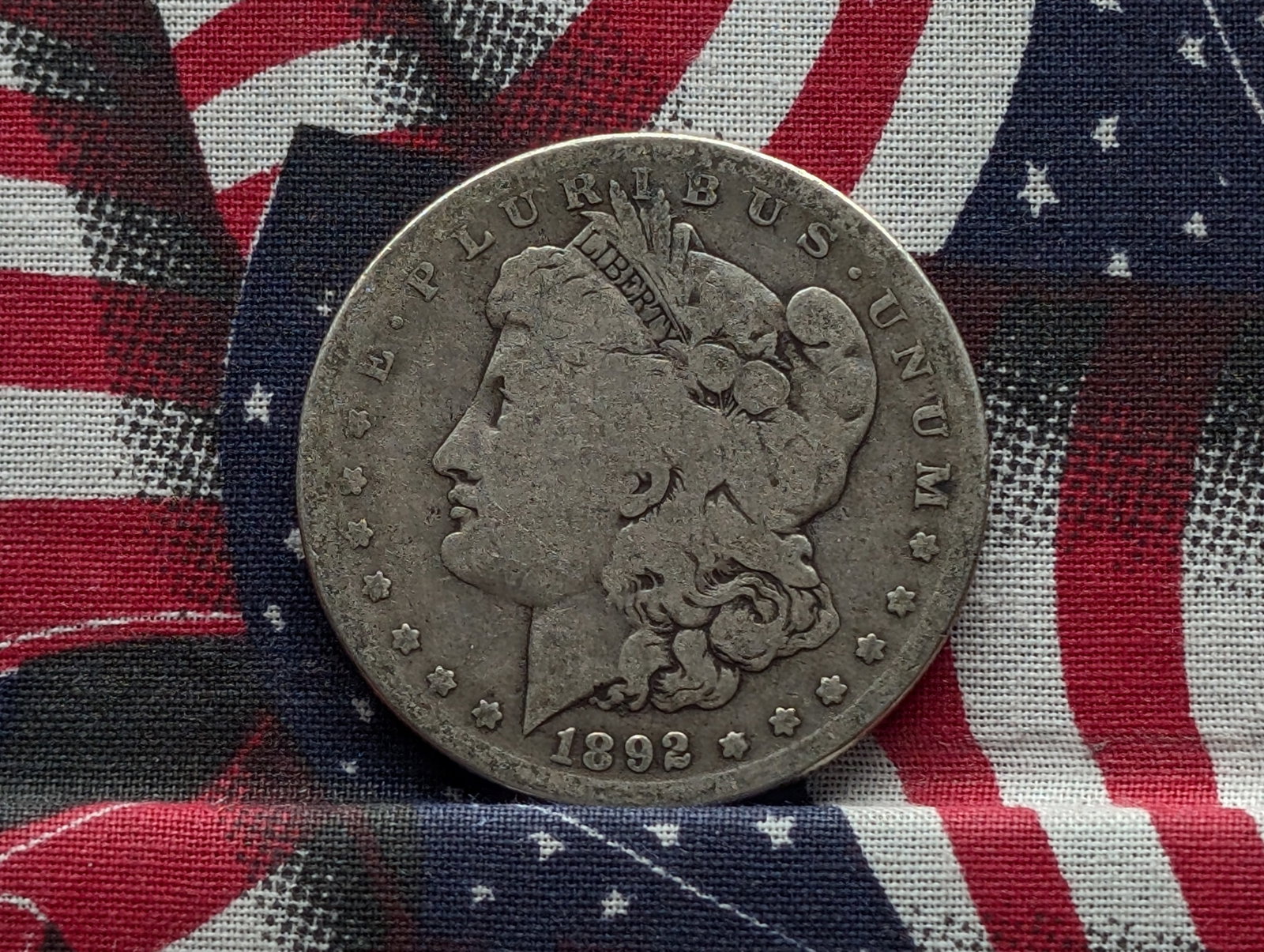 1892-S Morgan Silver Dollar: 1892-S Morgan Silver Dollar
