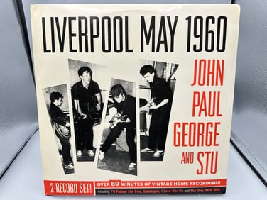 John, Paul, George and Stu: Liverpool May 1960 (1987), 2 LPs, first issue of jams from