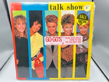 GoGo's: Talk Show (1984), in original shrinkwrap w/hype sticker