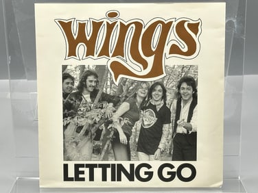 Wings: Letting Go (2014), 7-inch 45 rpm, Limited Edition (5,000 worldwide), remastered, 4-prong push